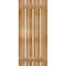 Ekena Millwork Spaced Board-n-Batten Shutters, Rough Sawn Western Red Cedar, 23W x 52H, PR RBS06S23X052RWR - alternate 2